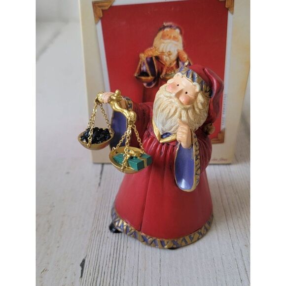 Hallmark the decision 2003 Santa Claus ornament Xmas naughty nice - Picture 2 of 7